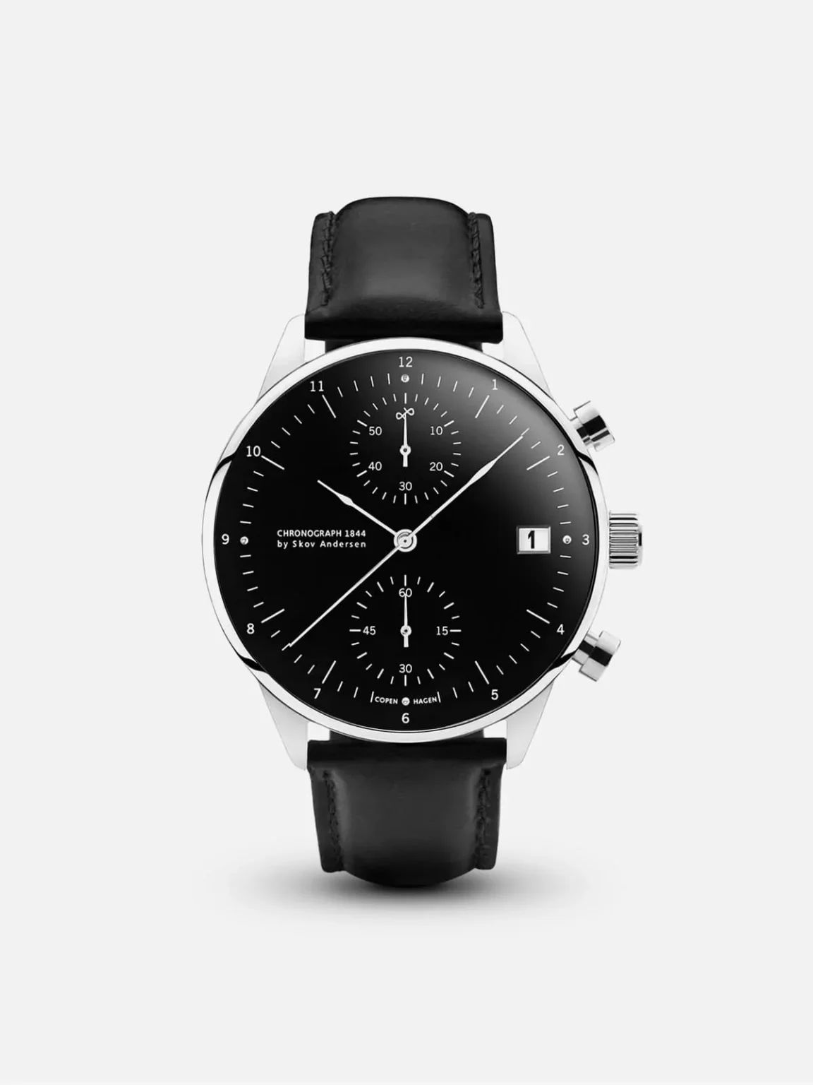 1840 Chronograph - Steel/Brown - Image 2